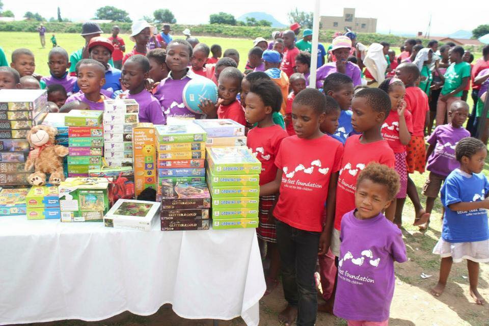 Little Feet Foundation activity